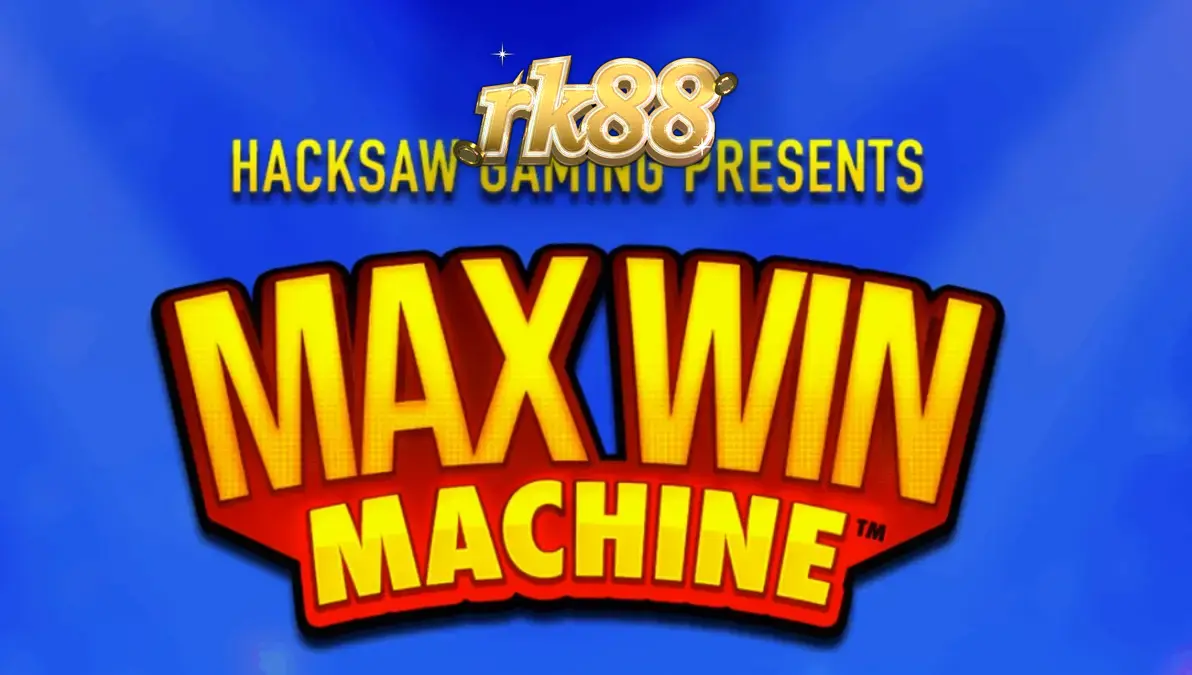 Tampilan visual retro dari mesin slot Max Win Machine dengan simbol tujuh yang ikonik.